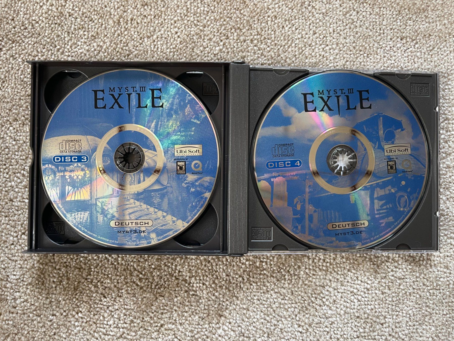 Microsoft Giochi: Myst III Exile 4 Disc Windows or Mac PC CD Computer Game – Nuovo (secondo la descrizione) da Couvet venduto da Aura_aura 2