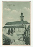 Ansichtskarte Sursee Katholische Pfarrkirche 1936