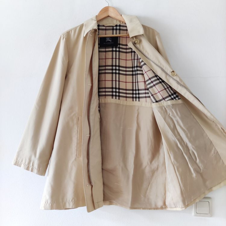 Burberry Giacche: BURBERRY Trenchcoat Mantel Parka Jacke Novacheck Gr.40 – Usato da Zürich venduto da Lotusherz 4