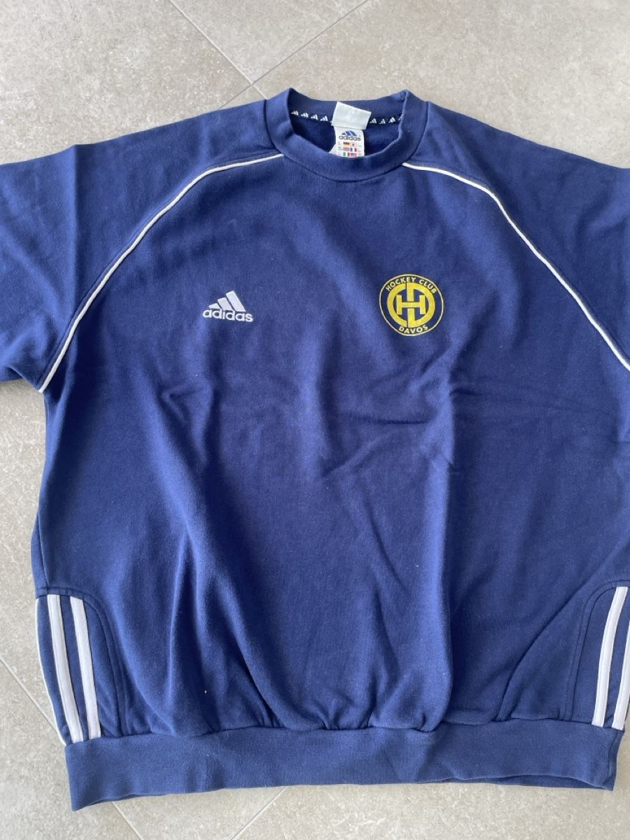 Adidas Canottiere & Pantaloni: Pull HC Davos 2003 vintage Adidas XL – Usato da Genève venduto da jon_ydl8 1