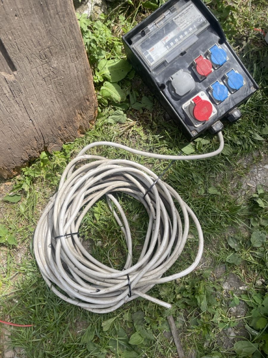 Elettrotecnica: Tableau chantier (baustrom) – Usato da Niedergampel venduto da pie_2sz7 5