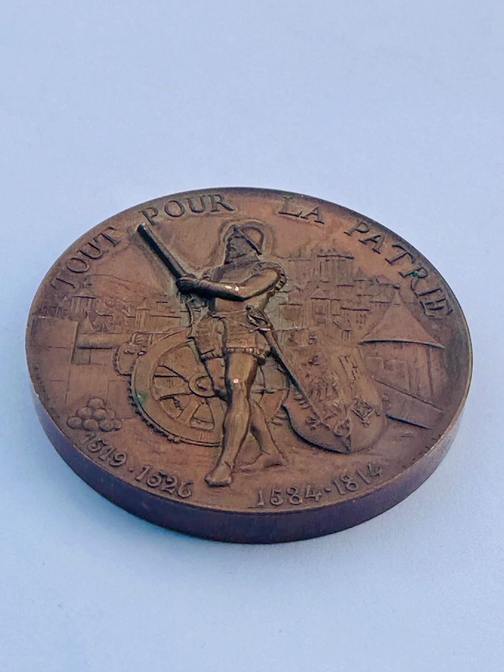Medaglie: Schützenmedaille Genf 1887 – Usato da Kandergrund venduto da honey-art_and_more 1