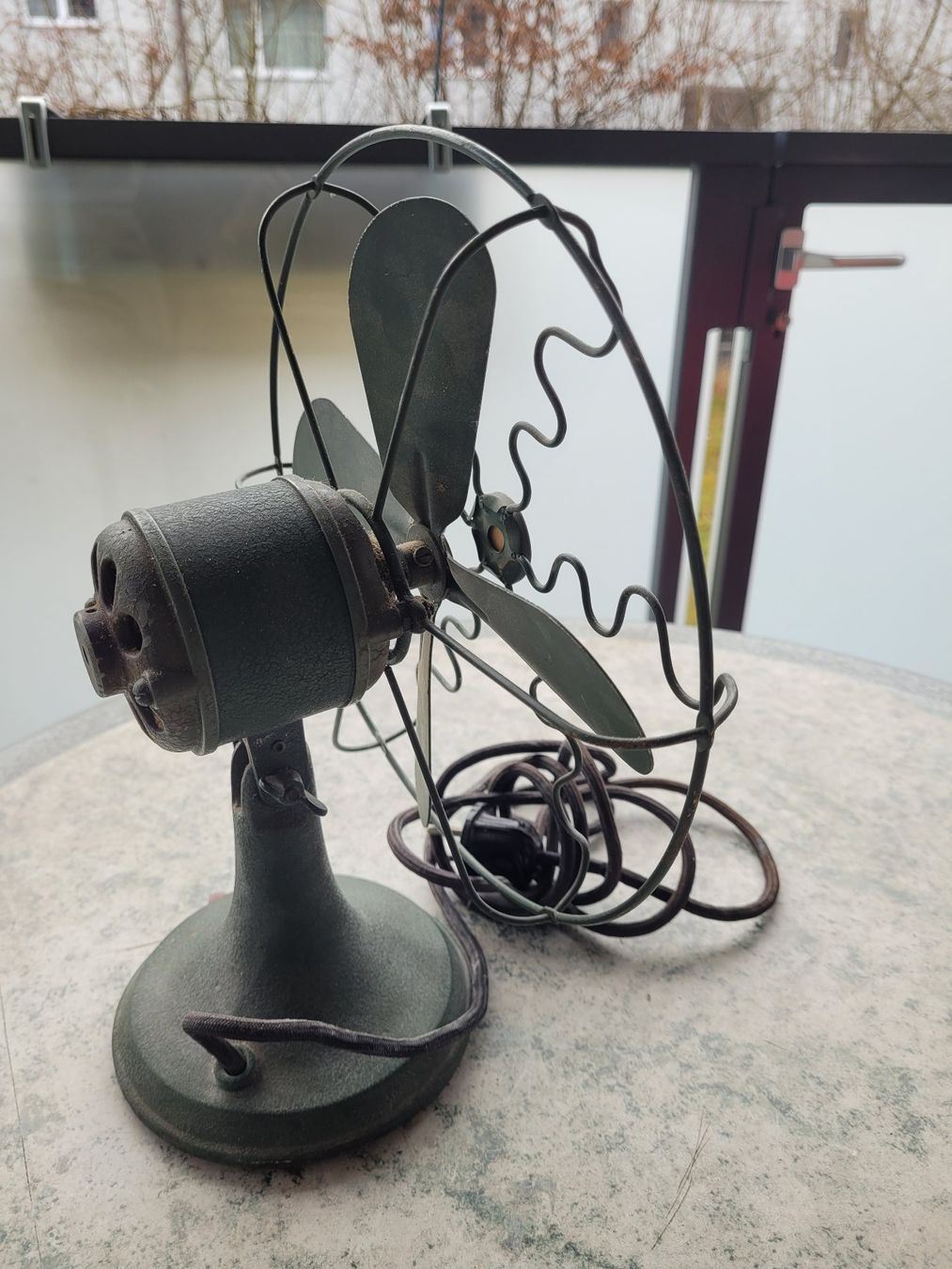Ventilatoren: Antiker Intertherm Ventilator, ca. 100 Jährig – Defekt aus Winterthur von testi67 3
