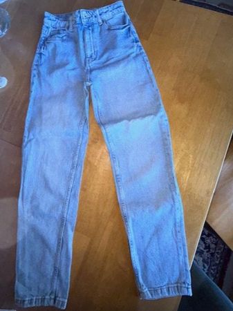 Jeans bleu Zara taille haute 32