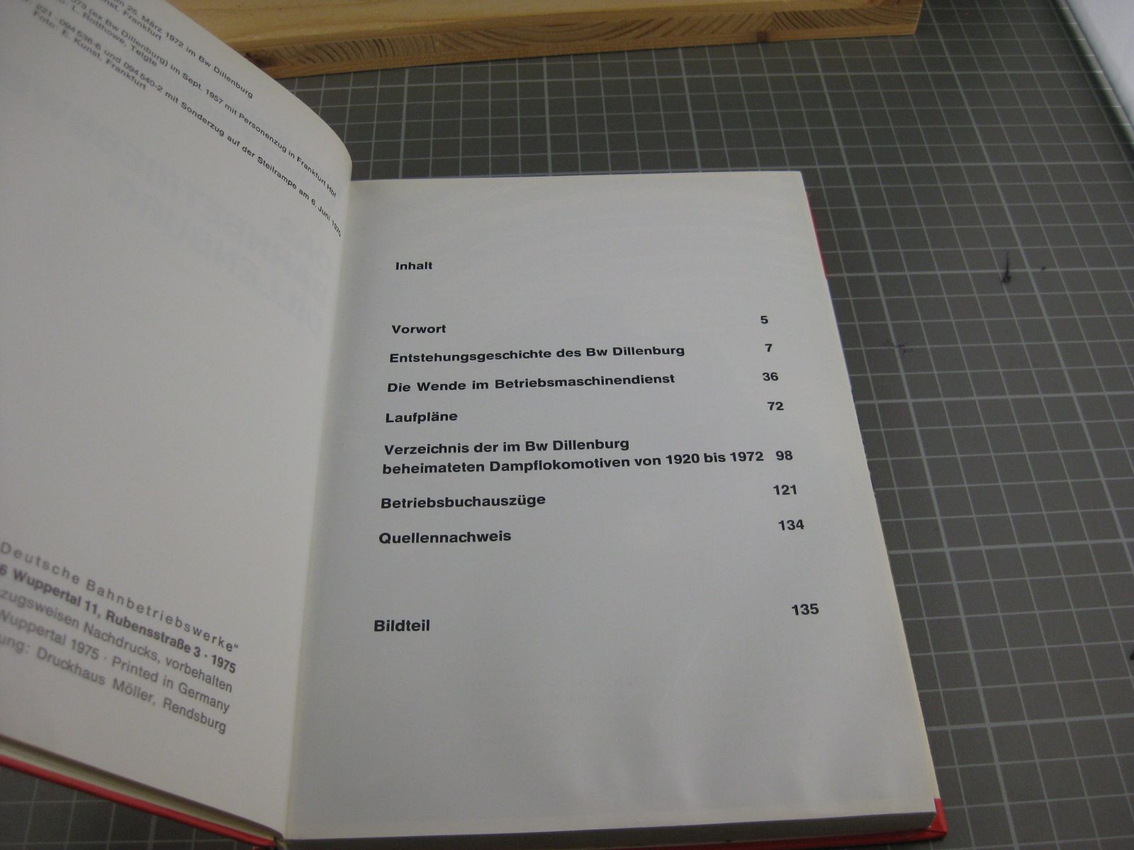 Libri: Das Bahnbetriebswerk Dillenburg – Usato da Malters venduto da Marosko 1