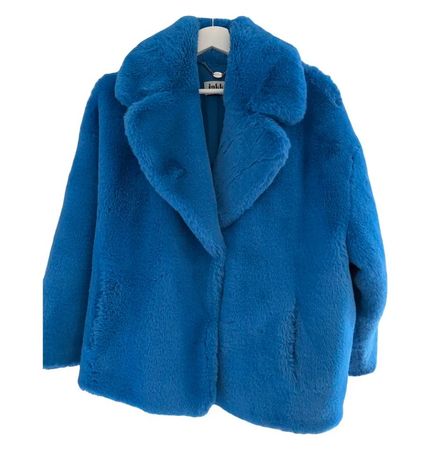 Jakke Kurzmantel Blau