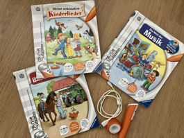 Tiptoi-Stift mit 3 Büchern