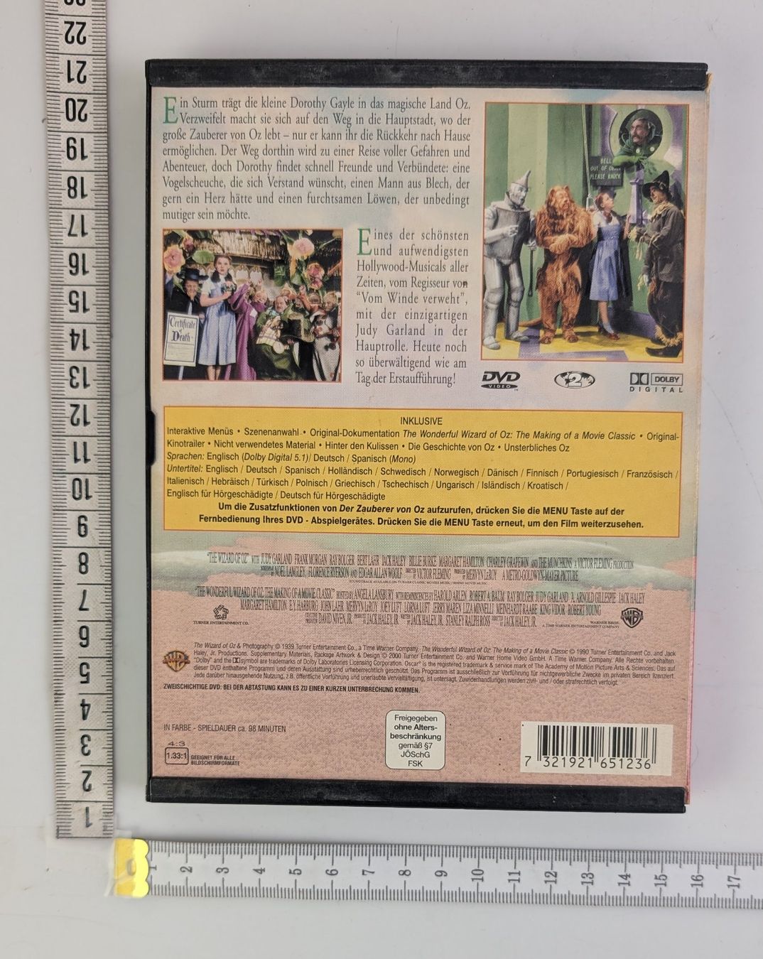 Alle DVDs: Der Zauberer von Oz DVD - Filmklassiker – Gebraucht aus Zürich von axolottchen 1