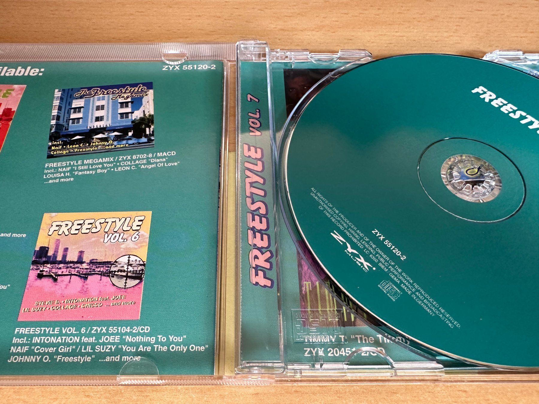 CD: Various – Freestyle Vol. 7 – Usato da Rikon im Tösstal venduto da Alpenmutz 2