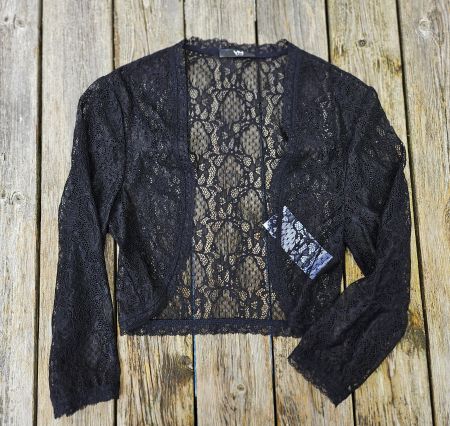 Bolero Kurzarm Spitze Vera Mont Gr.38,NP 129.-,NEU