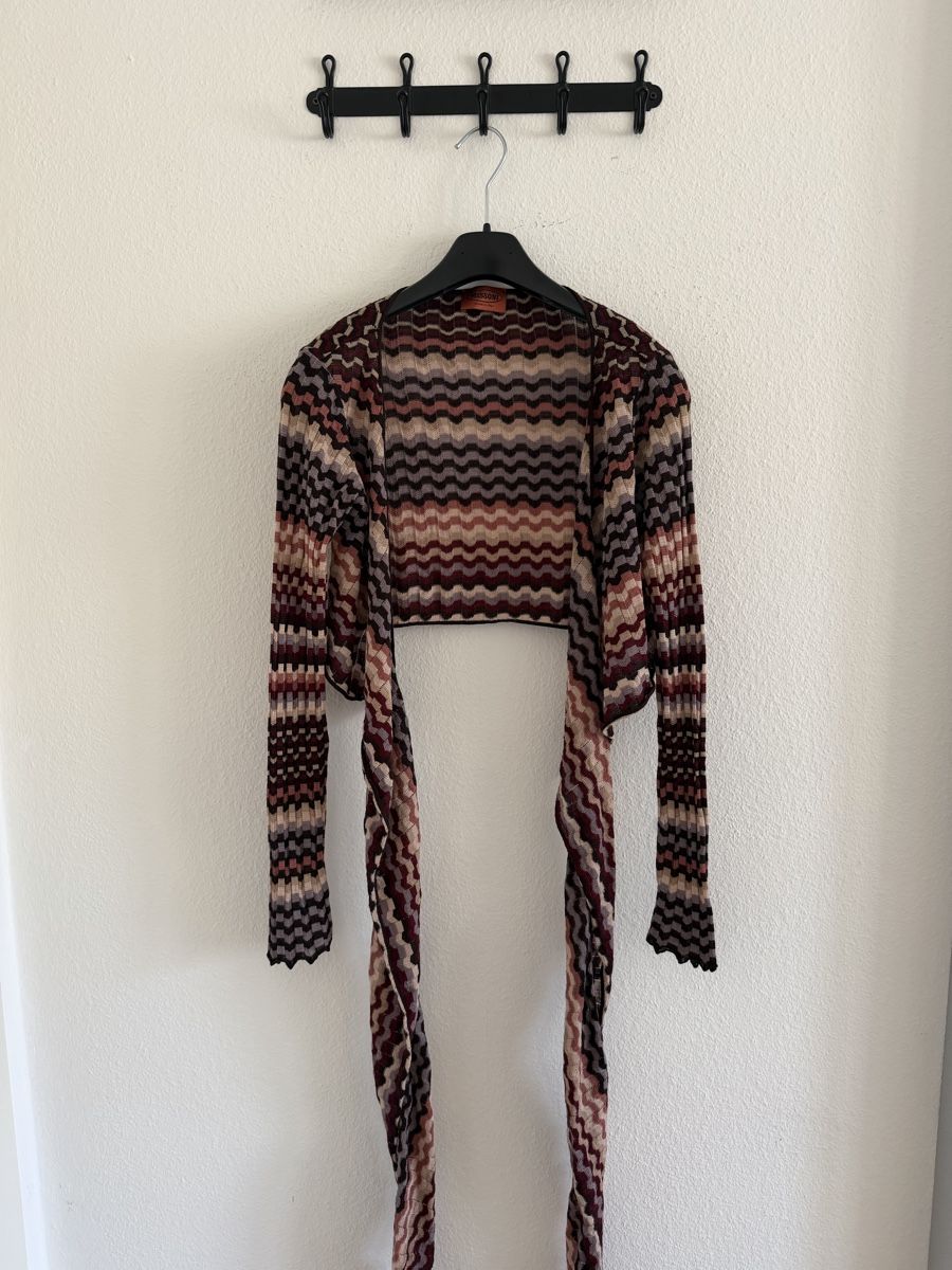 Missoni Bolero: Missoni Bolero - Wrap Cardigan – Nuovo (secondo la descrizione) da Basel venduto da eli_y6f2