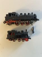 Lot de 2 locomotives vapeur miniatures état occasion