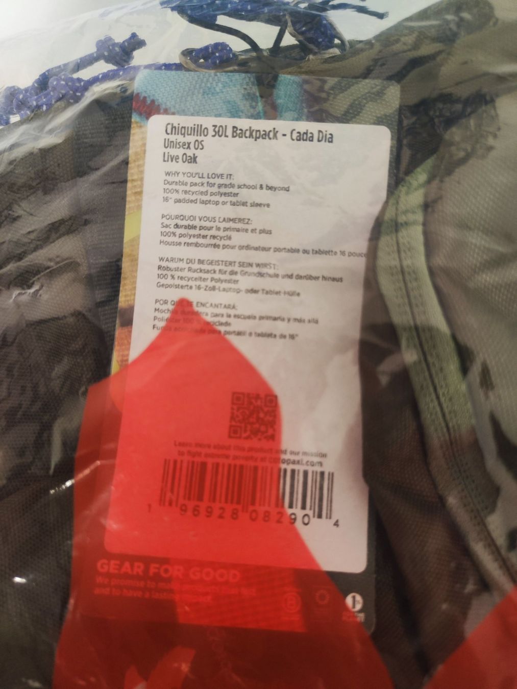Cotopaxi Zaini: NEW Cotopaxi backpack Cada dia 30L – Nuovo e nell'imballaggio originale da Sursee venduto da Re.joy 9
