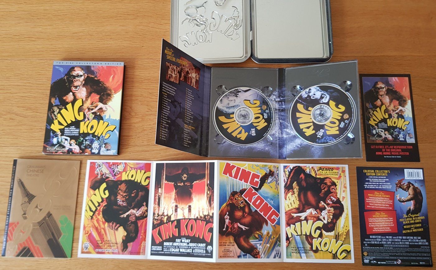 Tutti i DVDs: DVD-Box King Kong (1933) – Usato da Schaffhausen venduto da asyouwestley 2