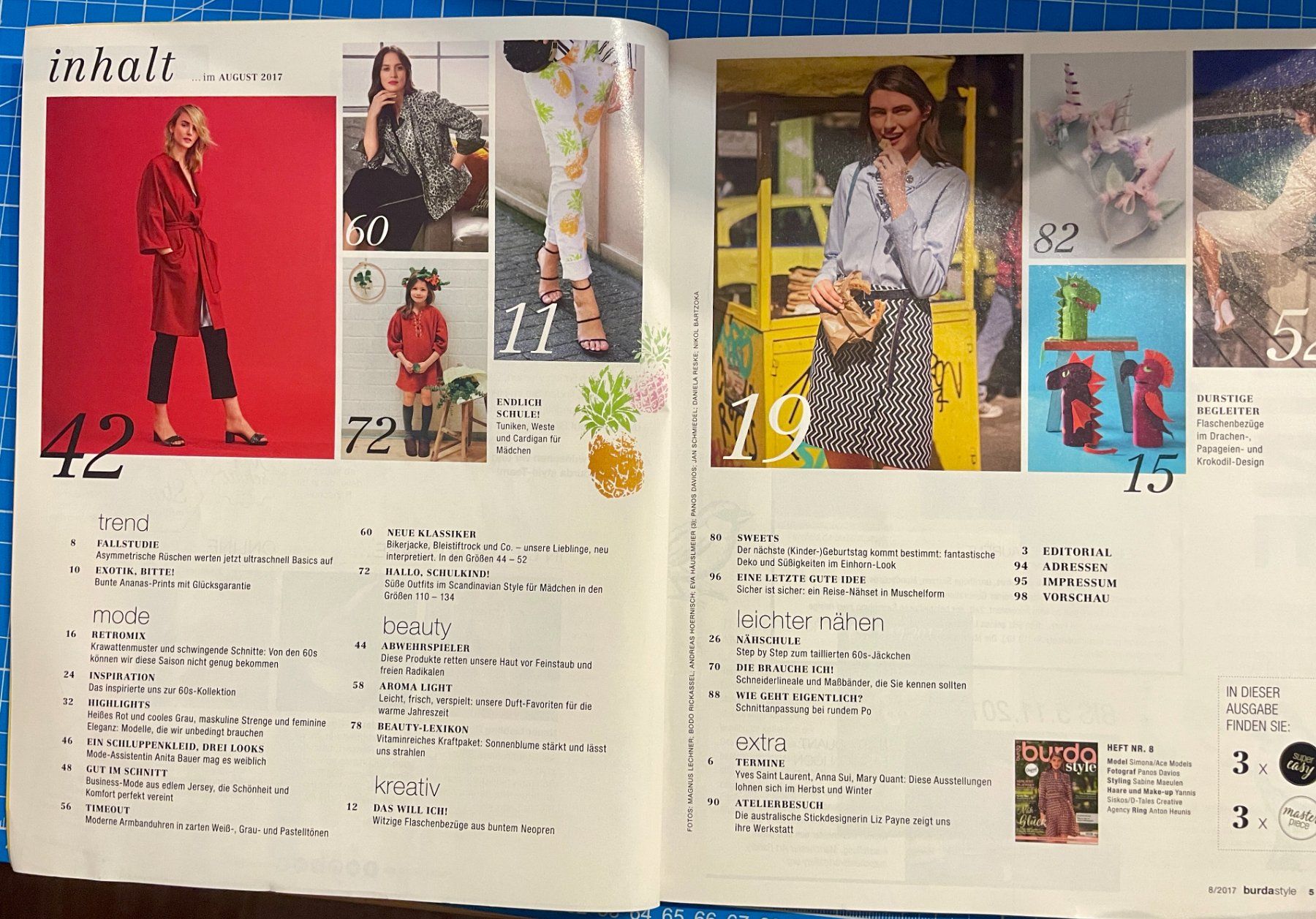 Cartamodelli: Burda Style 08/2017 – Usato da Neuendorf venduto da Knopfi 1