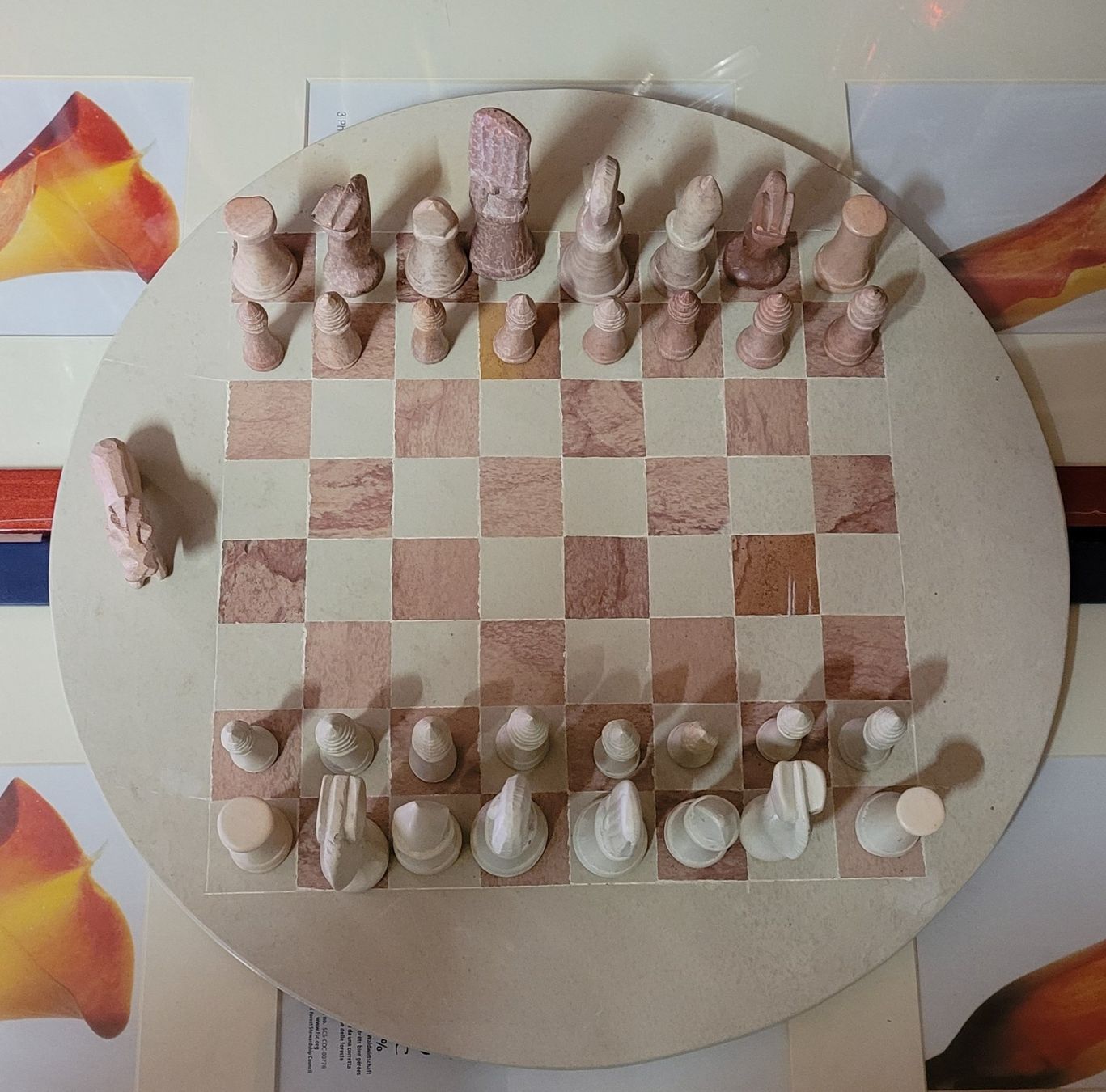 Giochi: Schachspiel Einzelstücke – Usato da Thun venduto da Engel114