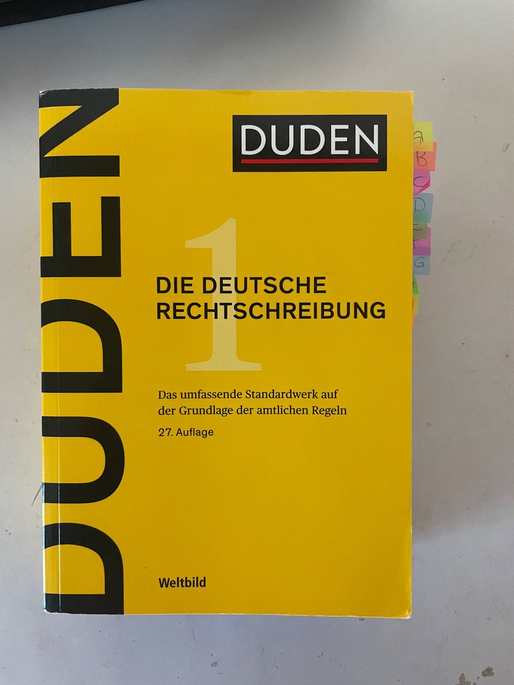 Libri: Duden - Die Deutsche Rechtschreibung – Usato da Untersiggenthal venduto da l2_nmok