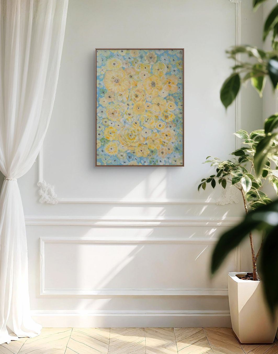 Alle Dekorationen: Wandbild, Acryl auf Leinwand, Einzelstück – Neu (gemäss Beschreibung) aus Schlieren von milla26