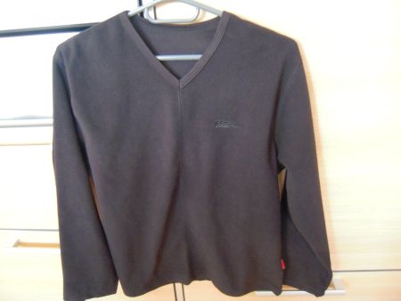 Fleecepullover Gr S schwarz