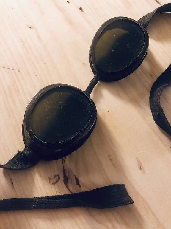 Lunettes & Verres: nostalgische Skibrille – D'occasion à Schwende par debisch 1