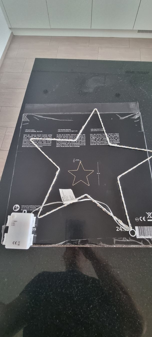 Migros Tutte le decorazioni: Weihnachtstern mit LED – Nuovo (secondo la descrizione) da Altstätten SG venduto da Sdumbeldor 1