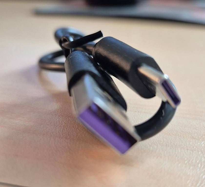 Cavi: Ladekabel Handy USB zu USB TypC - Gratis (Neuware) – Usato da Frauenkappelen venduto da Emma7 1