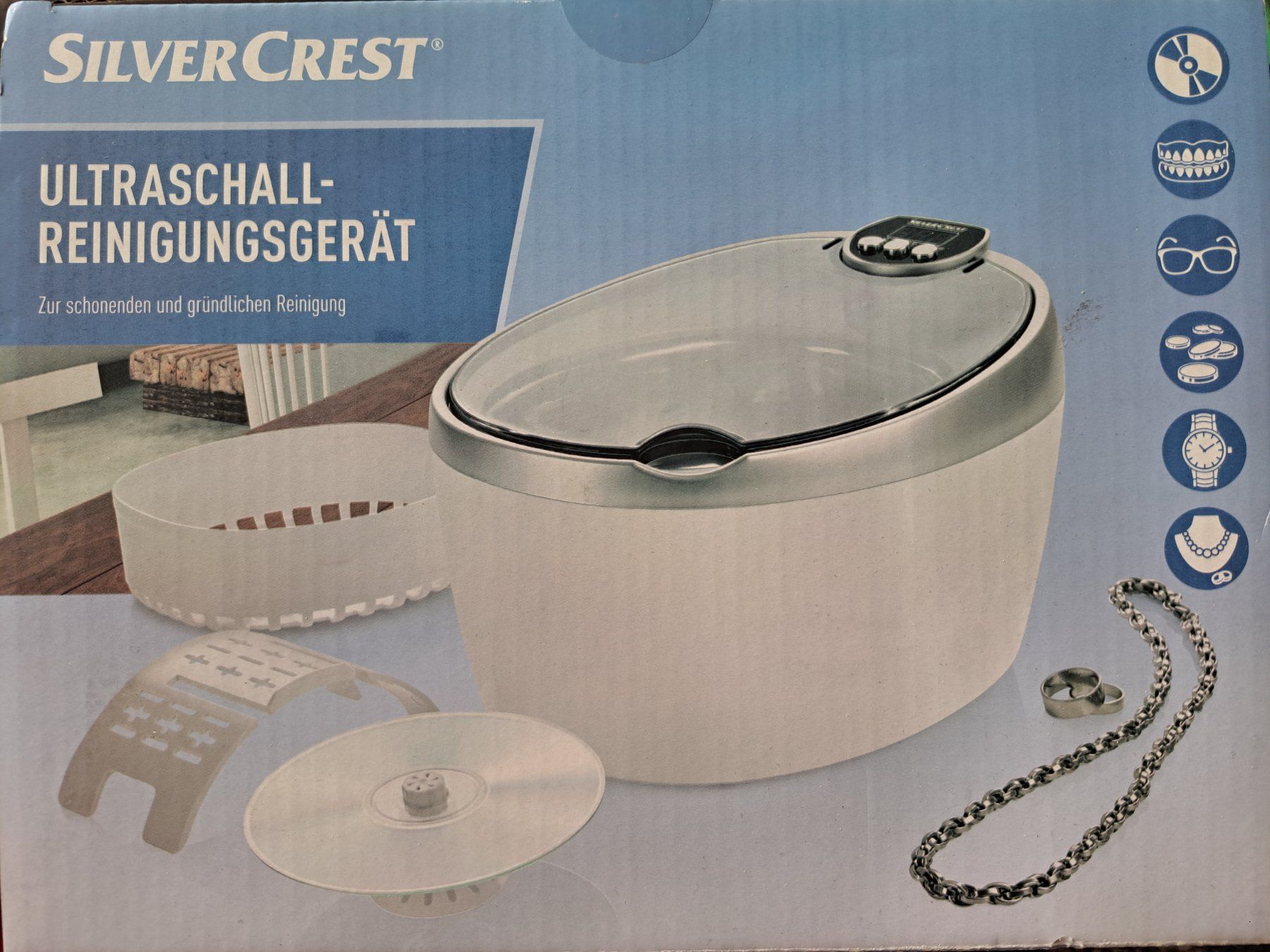Tutte le macchine: Ultraschall Reinigungsgerät – Nuovo e nell'imballaggio originale da Pfäffikon ZH venduto da Valsangiaccomo