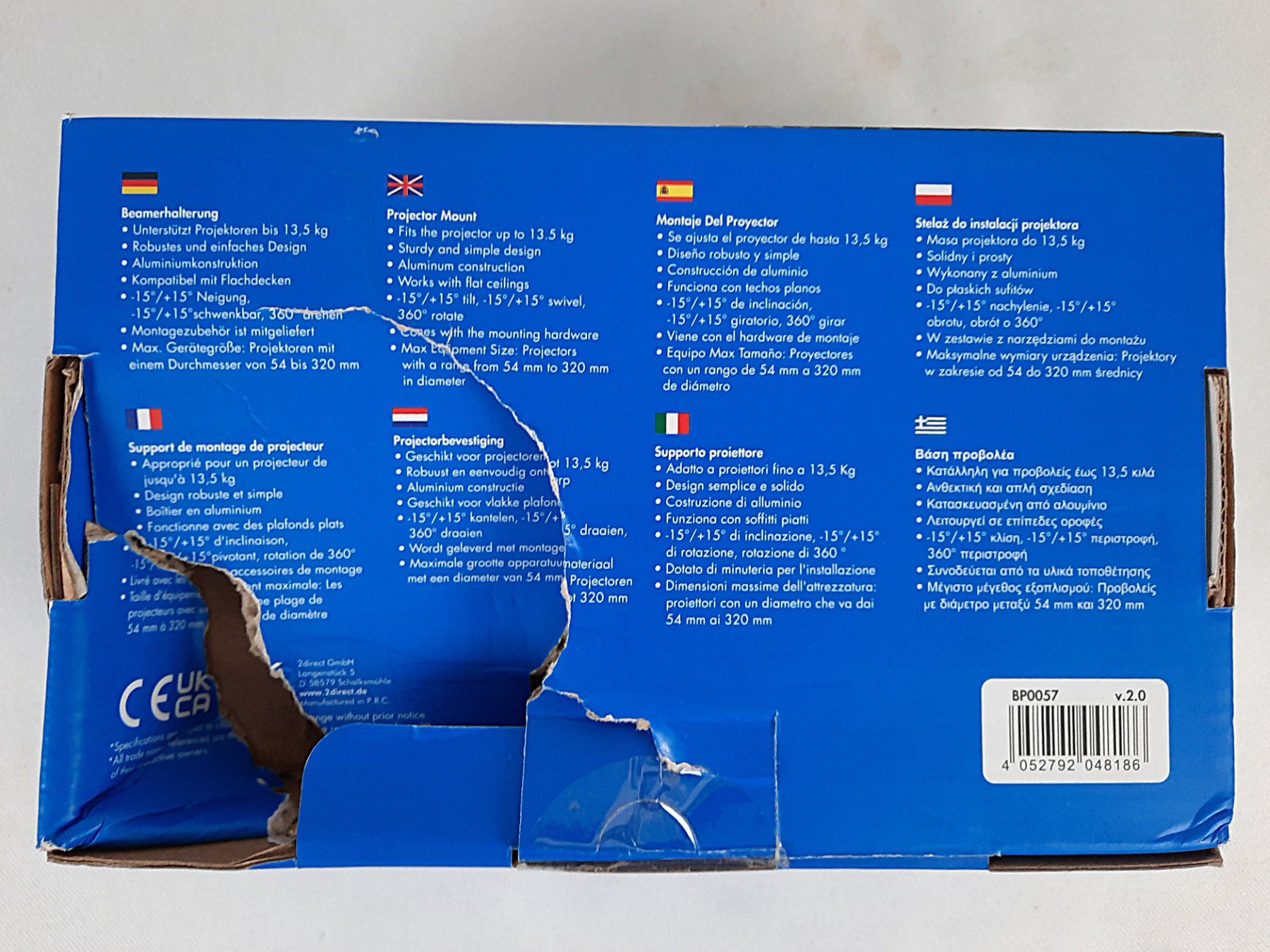 Supporti a parete: LOGILINK Beamerhalterung – Nuovo (secondo la descrizione) da Beinwil am See venduto da Restwert_Beinwil 1