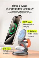Station de charge pour Apple 3 en 1 super compact