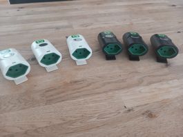 6 Stk. Kupplung magnetisch und mit Klipp