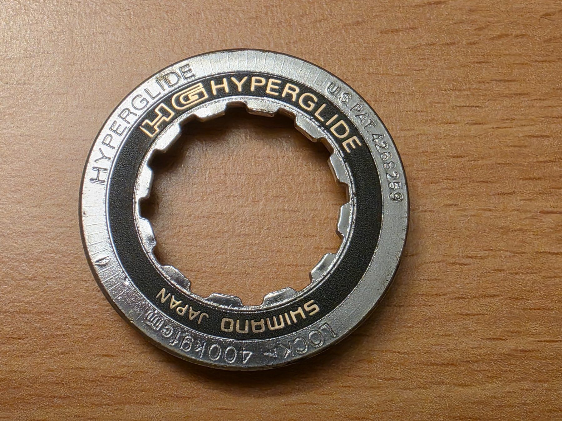 Pezzi di ricambio: Shimano Hyperglide Lockring Lock Ring – Usato da Grüningen venduto da Wennepen 1