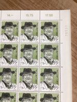 50x Fr.-.35 Briefmarken Frankatur Porträtmarken C.F. Meyer