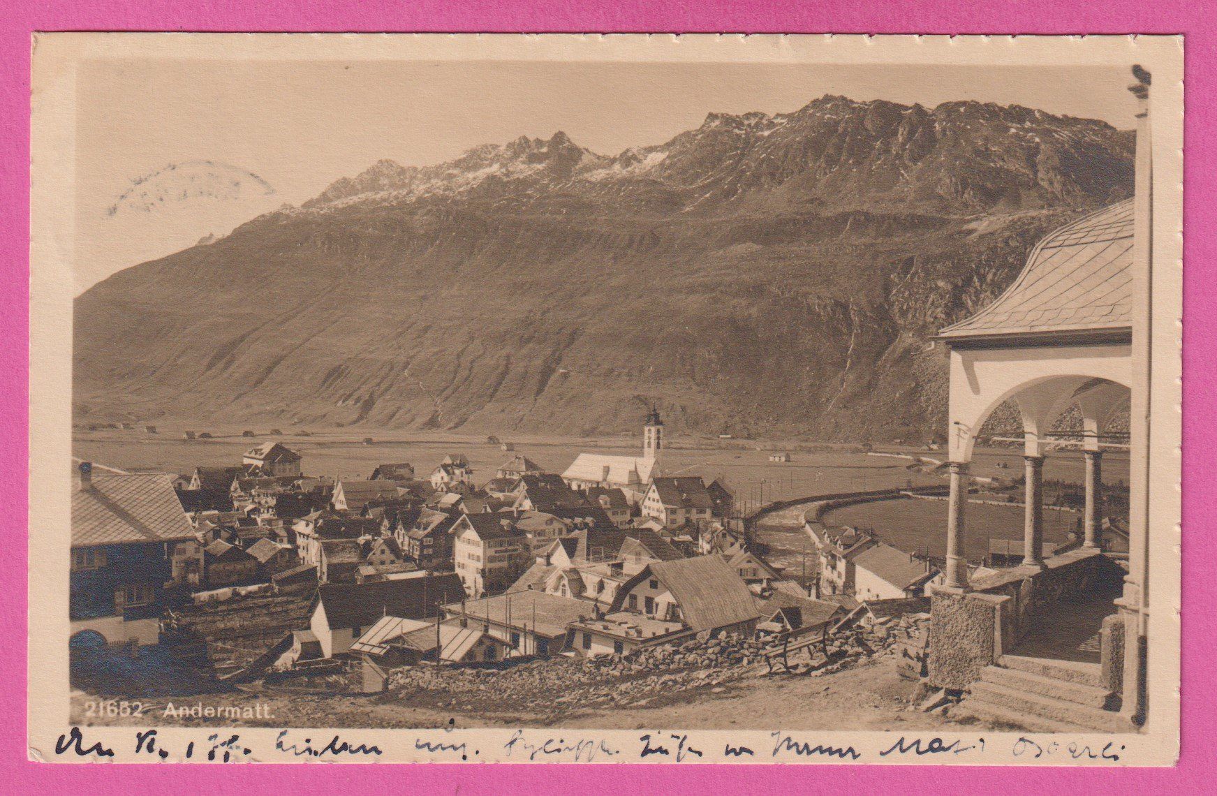Cartes postales: Andermatt gel 1911 oder 1914 – D'occasion à Einsiedeln par dillie