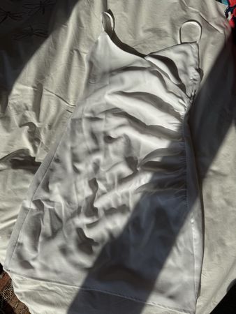 Pull&Bear White Mini Dress