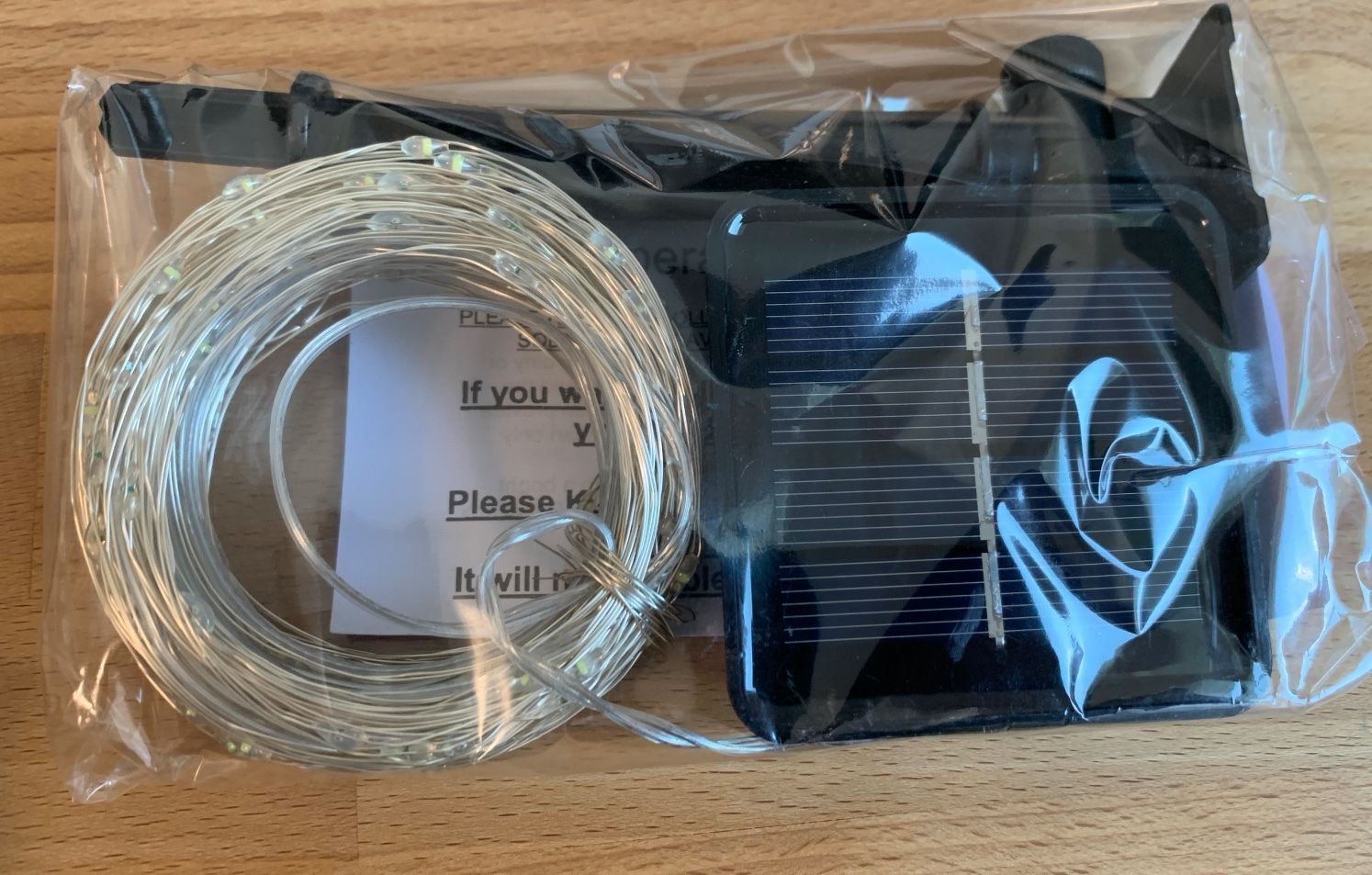 Ghirlande e barre luminose: 30m LED Solar Lichterkette Outdoor – Nuovo e nell'imballaggio originale da Eglisau venduto da SubSonicx 6