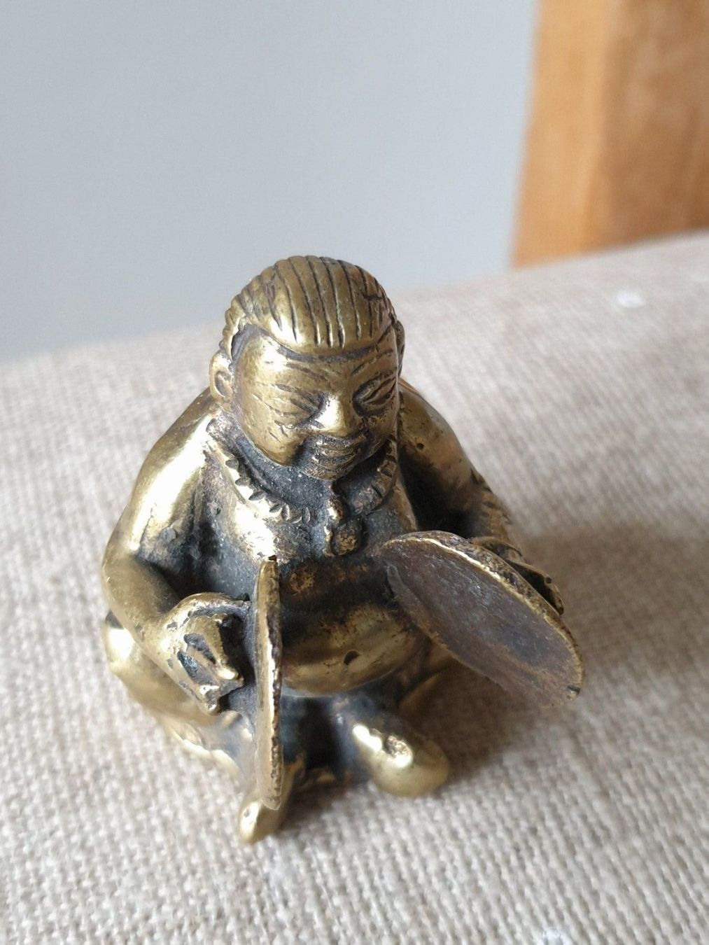 Figuren: Antike China Messingfigur Chinamann – Gebraucht aus Bottmingen von sandy_2 7