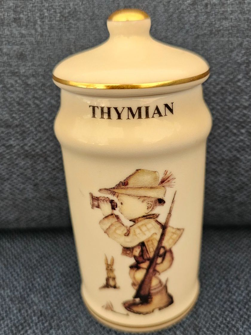 Contenitori & Simili: M.J.HUMMEL - Gewürzdose: THYMIAN – Nuovo (secondo la descrizione) da Geuensee venduto da JeMaUrPe