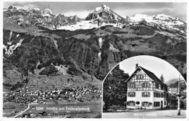 Gruss aus MOLLIS mit FROHNALPSTOCK - Hotel Löwen
