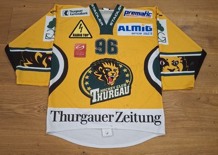 HC Thurgau Matchworntrikot Saison 2012/13 #96 Wollgast