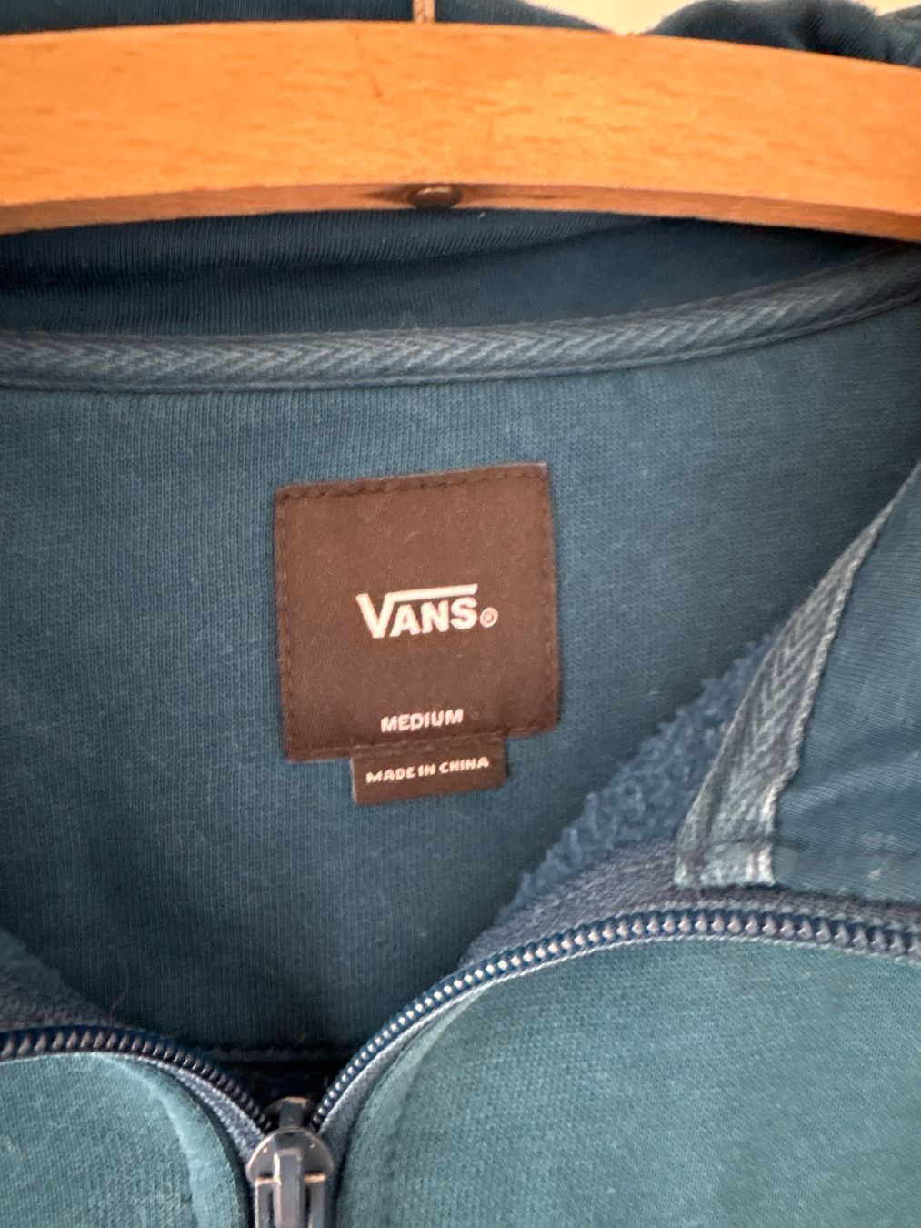 Maglioni & Felpe: Vans Blue Quarter Zip Pullover - Size M – Usato da Zürich venduto da dieghe 1