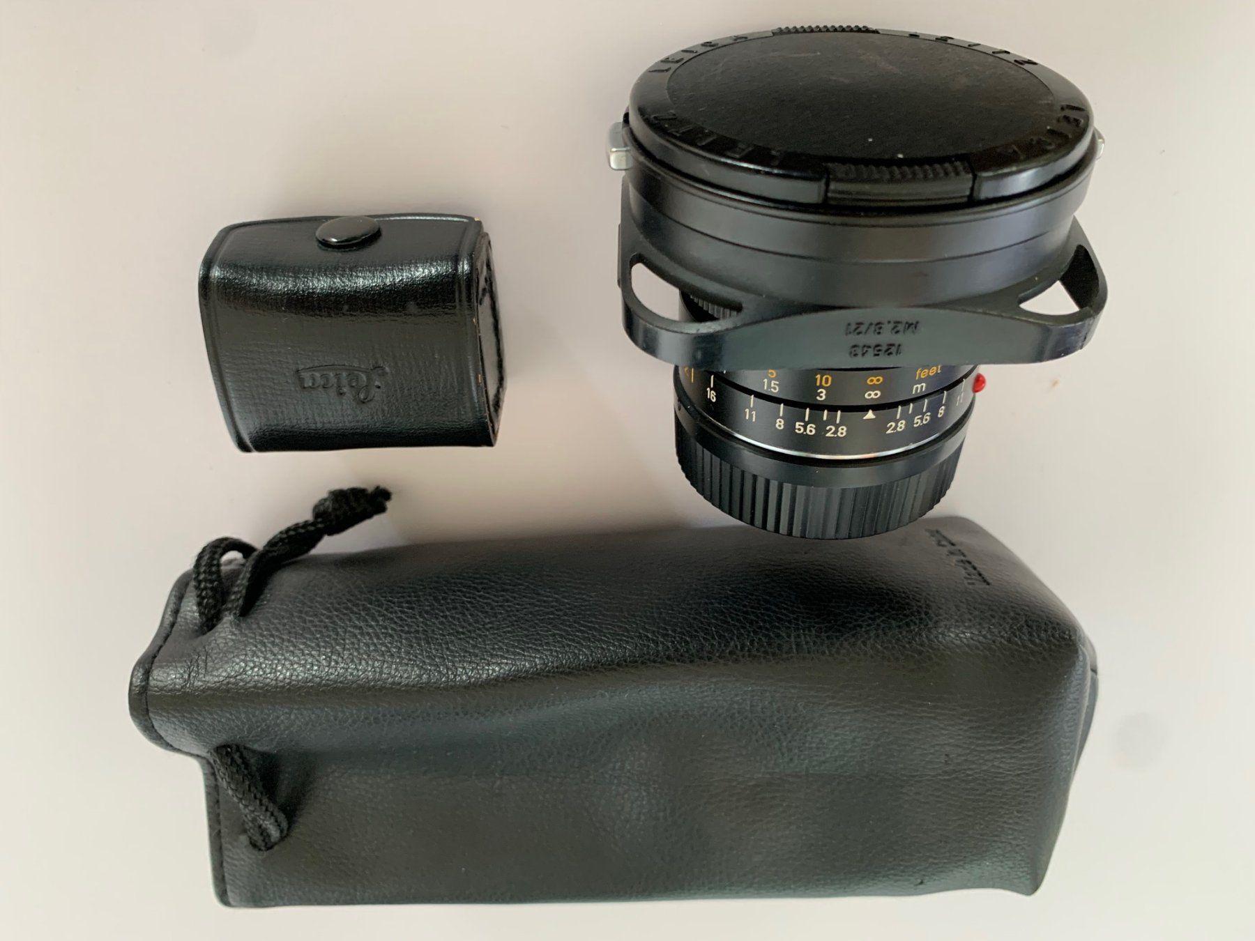 Leitz Obiettivi: Objectif pour Leica M Elmarit 21mm 2.8 – Usato da Crans-Montana venduto da phi_mm65