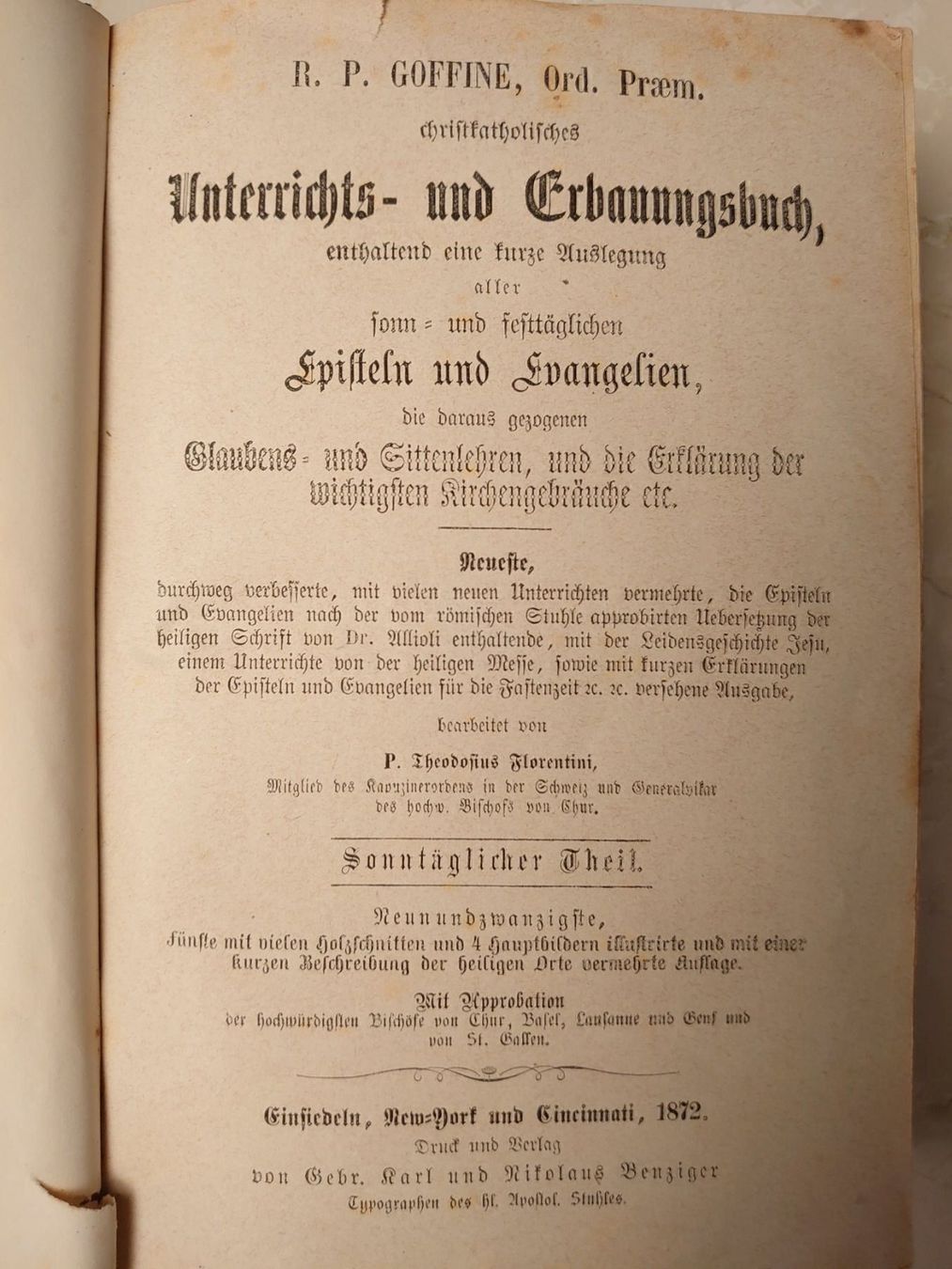 Bücher: diverse antike religiöse Bücher ab 1872 – Gebraucht aus Abtwil SG von rabbit64 4