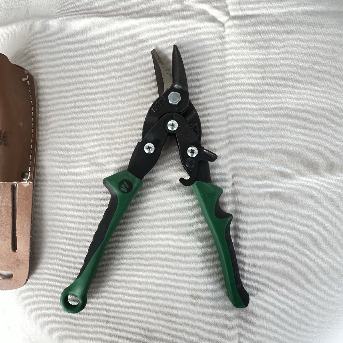 Tutti gli attrezzi: Blechschere Wiss mit Ledertasche gebrauchter Zustand – Nuovo (secondo la descrizione) da Winterthur venduto da Fredy972 1