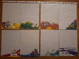 Rarität! Diddl Blätter A5 Set 5