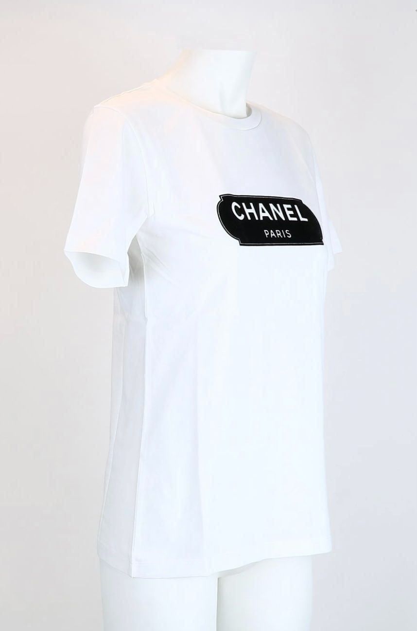 Chanel T-shirt: Chanel T-Shirt NEU – Nuovo e nell'imballaggio originale da Zürich venduto da NNK28 4