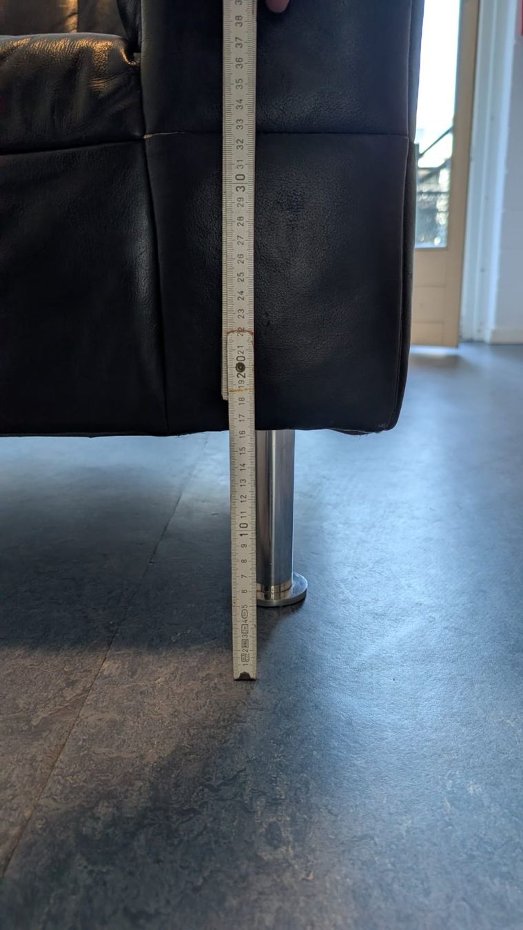 Sofas: Sofa Leder schwarz 2-Sitzer gebraucht – Gebraucht aus Zürich von TWiederkehr91 4