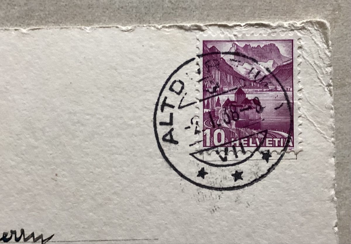 Cartoline postali: Lötschental, Eisten vor 1938 – Usato da Reinach BL venduto da Linda013 3