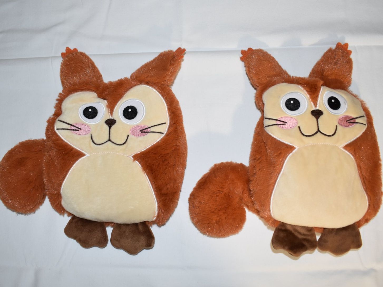 Coop Coperte: Stofftier Set Igel Eichhörnchen: Decke & Wärmekissen, top! – Usato da Speicher venduto da Indigoblau_3 4