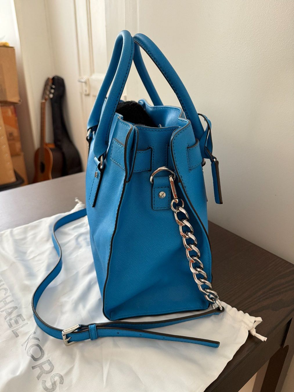 Michael Kors Borse da donna: Sac à main bleu Michael Kors – Nuovo e nell'imballaggio originale da Le Locle venduto da tchanatakoua 4