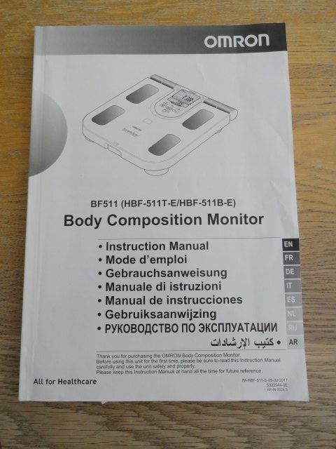 Omron Misurare: Omron BF511 Personenwaage – Usato da Wil SG venduto da Zwillinge0 2